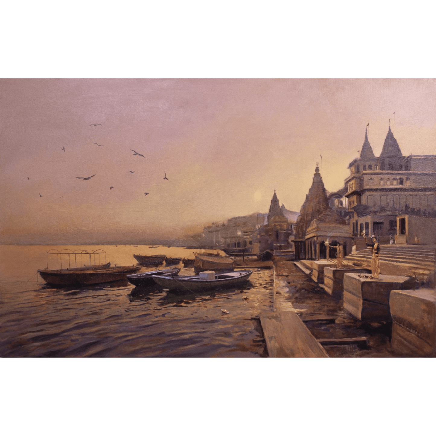 Benares by Sunrise - Ahmedandco